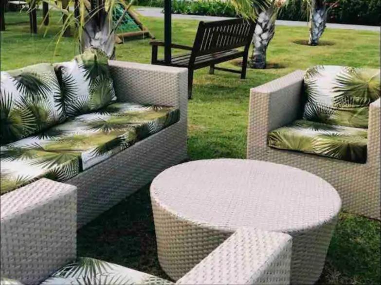 Flat Terreo Palm Village Acqua ปอร์โต จิ กาลินญาส ภายนอก รูปภาพ