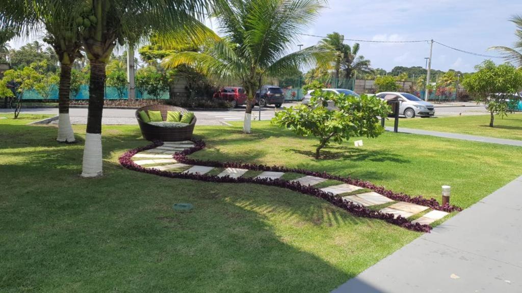 Flat Terreo Palm Village Acqua ปอร์โต จิ กาลินญาส ภายนอก รูปภาพ